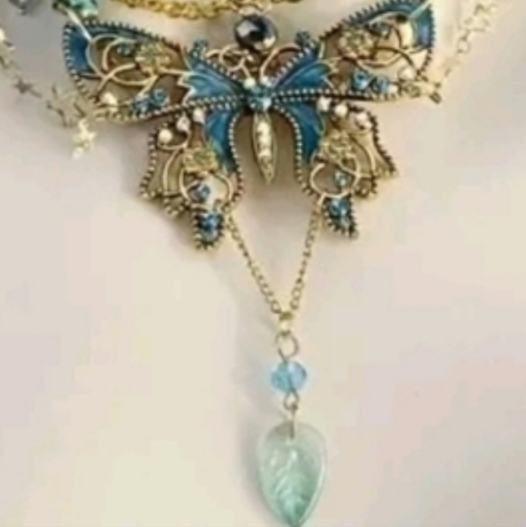Boho Butterfly Chain Belt / Necklace | NWOT - Picture 5 of 10